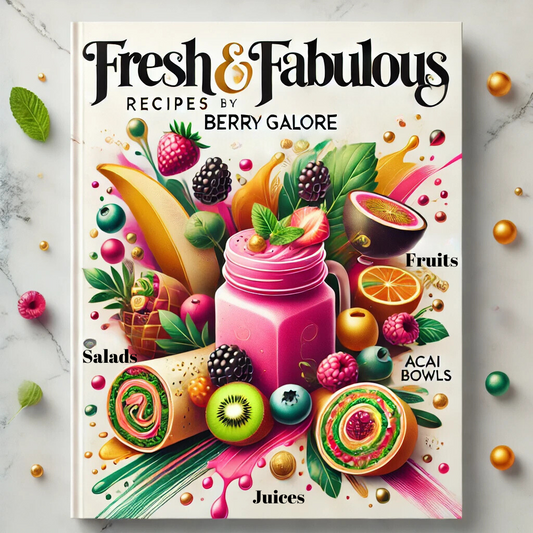 Fresh & Fabulous Recipes: A Guide by Berry Galore (Ebook)