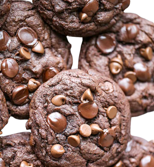 Fudge Chocolate Chip Cookies